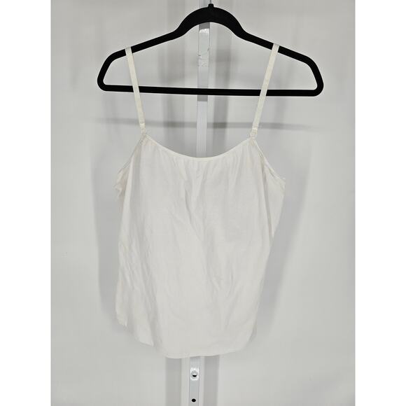 Soft Surrounding Women's Strapless White Sleeveless Cami Top Size 42D - Picture 1 of 5